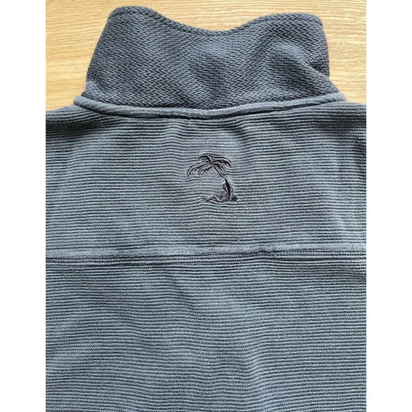 Jamaica Jaxx Quarter Zip Pullover Sweater Silk Blend Classic Golf Casual Sz L - Picture 7 of 12